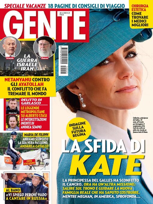 Title details for Gente by Hearst Magazines Italia spa - Available